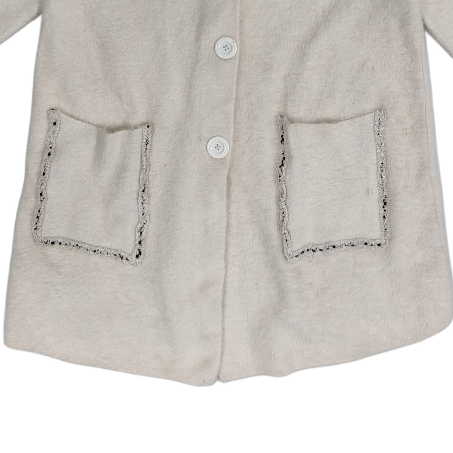 Women's Coat - Cream (L)