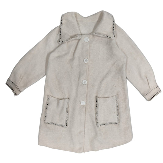 Women's Coat - Cream (L)