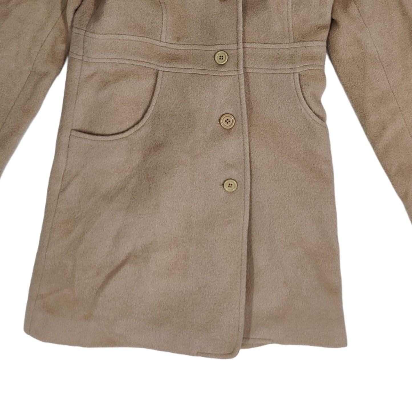 Women's Longcoat - Beige (XS)