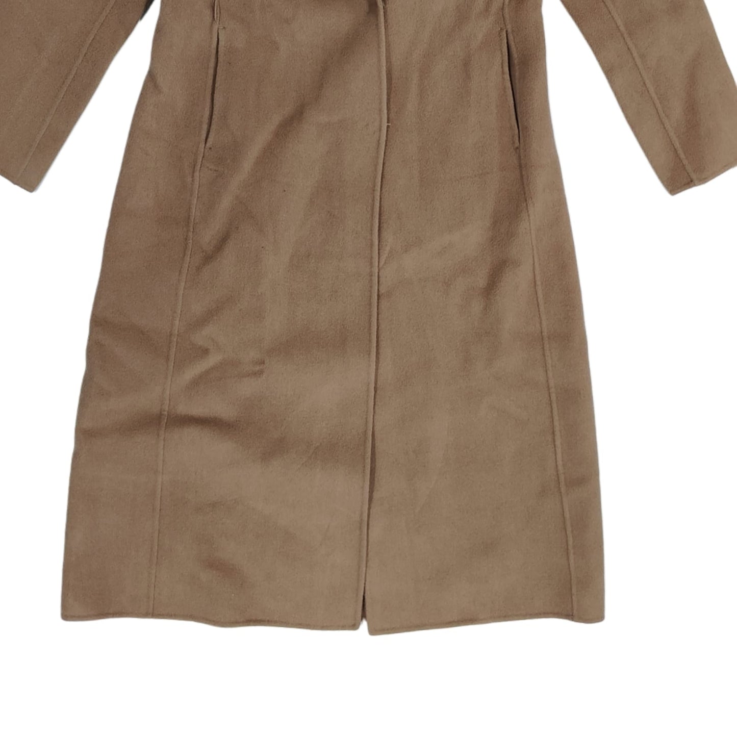 Women's Longcoat - Light Brown (S)(A button needs to be replaced)