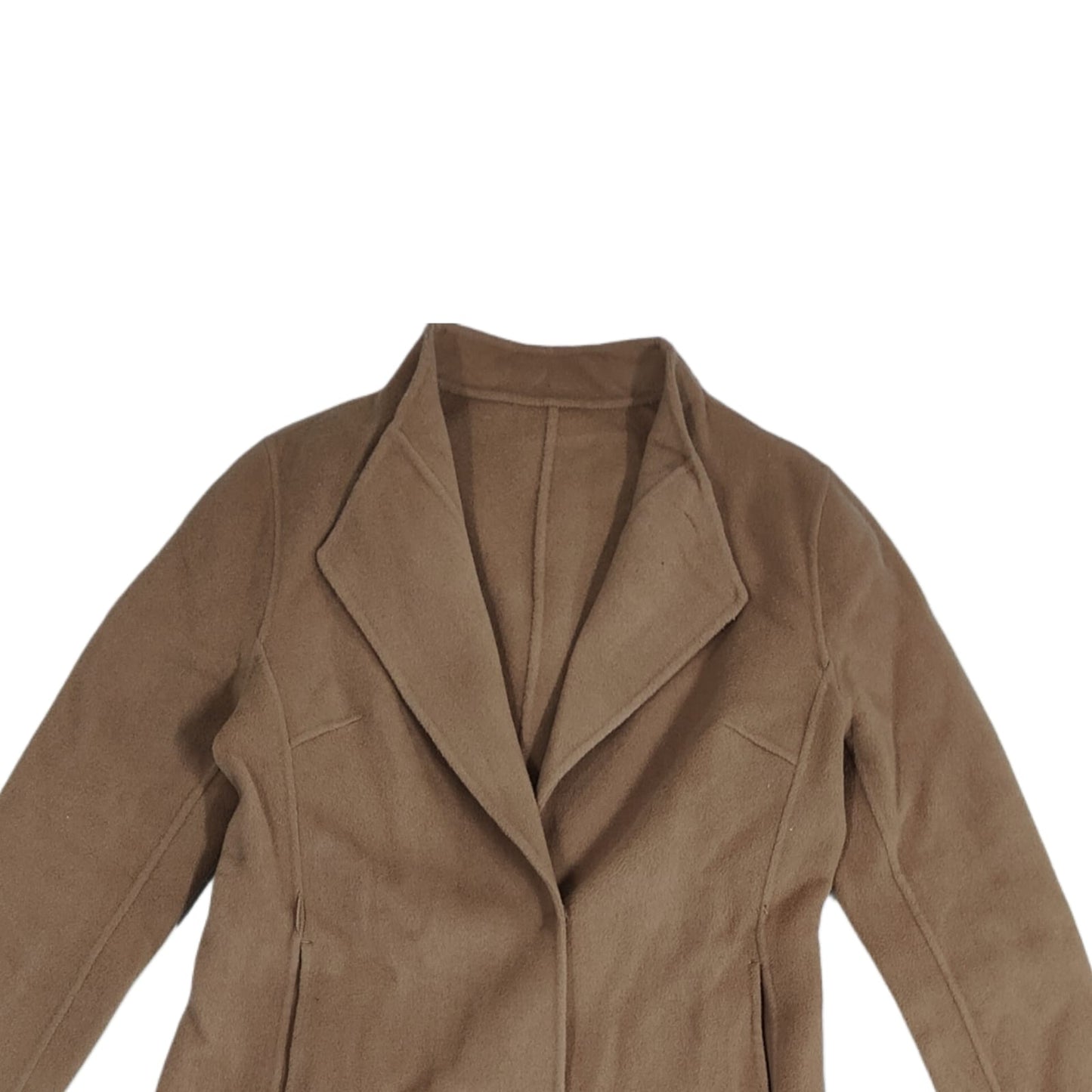 Women's Longcoat - Light Brown (S)(A button needs to be replaced)
