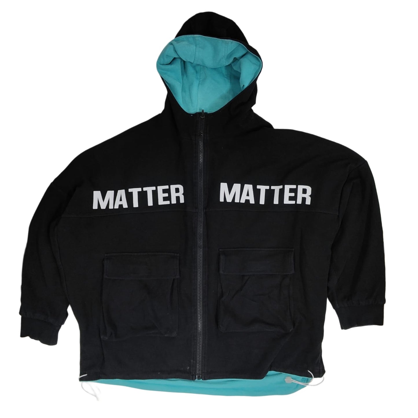 Men's Hooded Jacket - Black (5XL)
