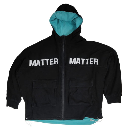 Men's Hooded Jacket - Black (5XL)