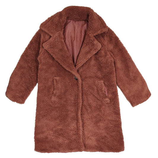 Women's Coat - Dusty Rose (XL)