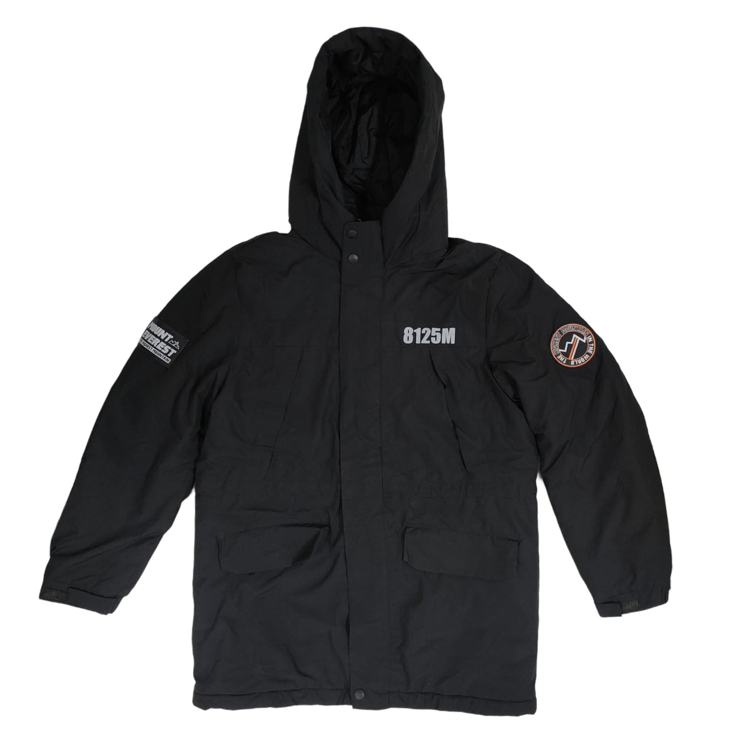 Men's Hooded Jacket - Black (XL)