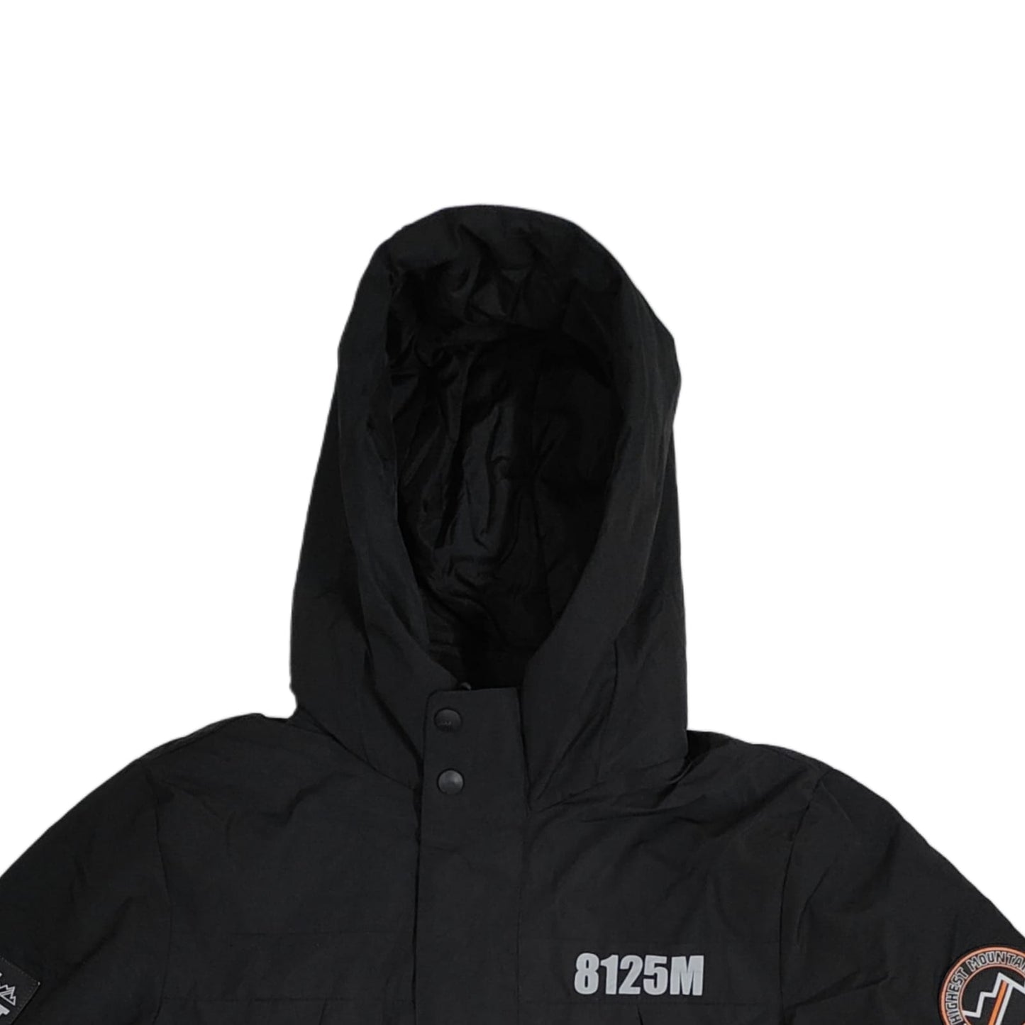 Men's Hooded Jacket - Black (XL)