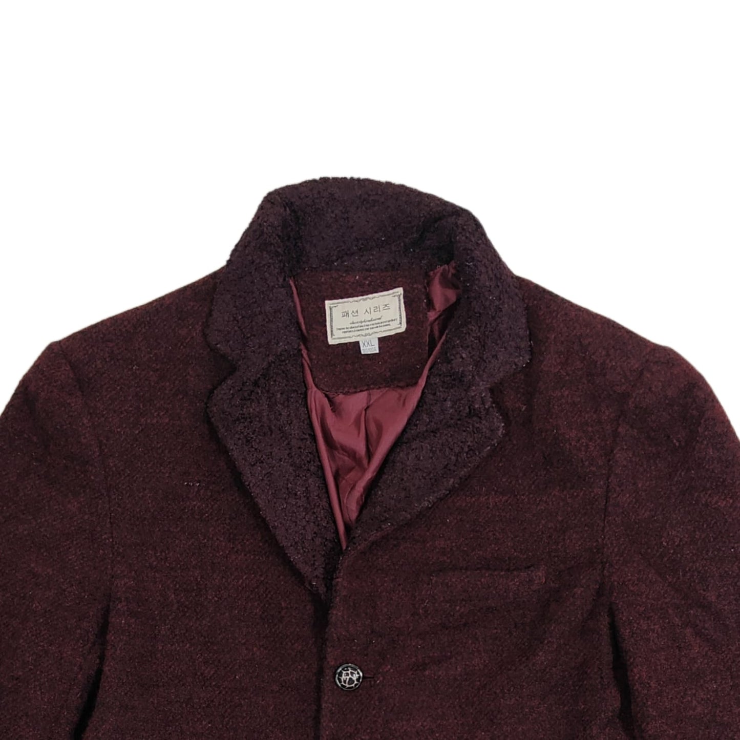 Men’s Coat - Maroon (M)