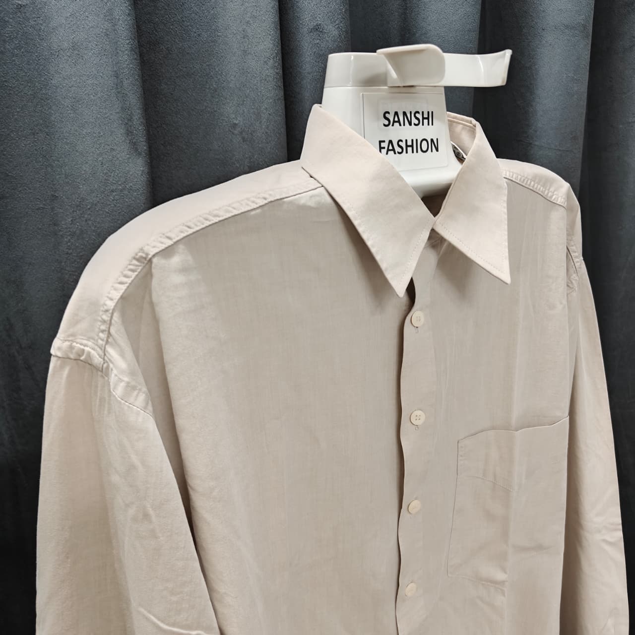 Angelo Litrico Men's Shirt- Beige(XL)