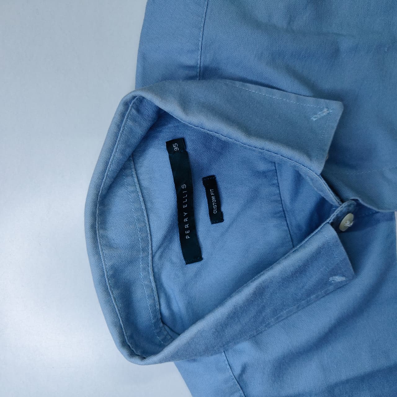 Perry Ellis Men's Shirt- Sky Blue (S)