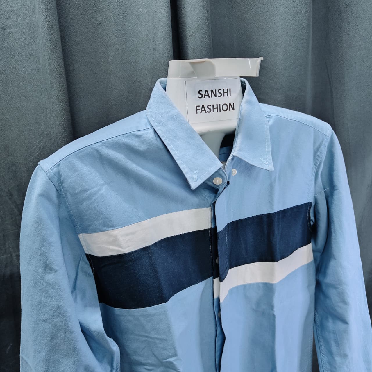 Perry Ellis Men's Shirt- Sky Blue (S)