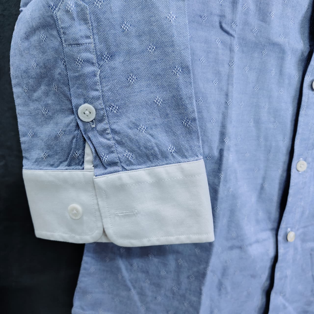 PEACEBIRD Men's Shirt - Sky Blue(S)