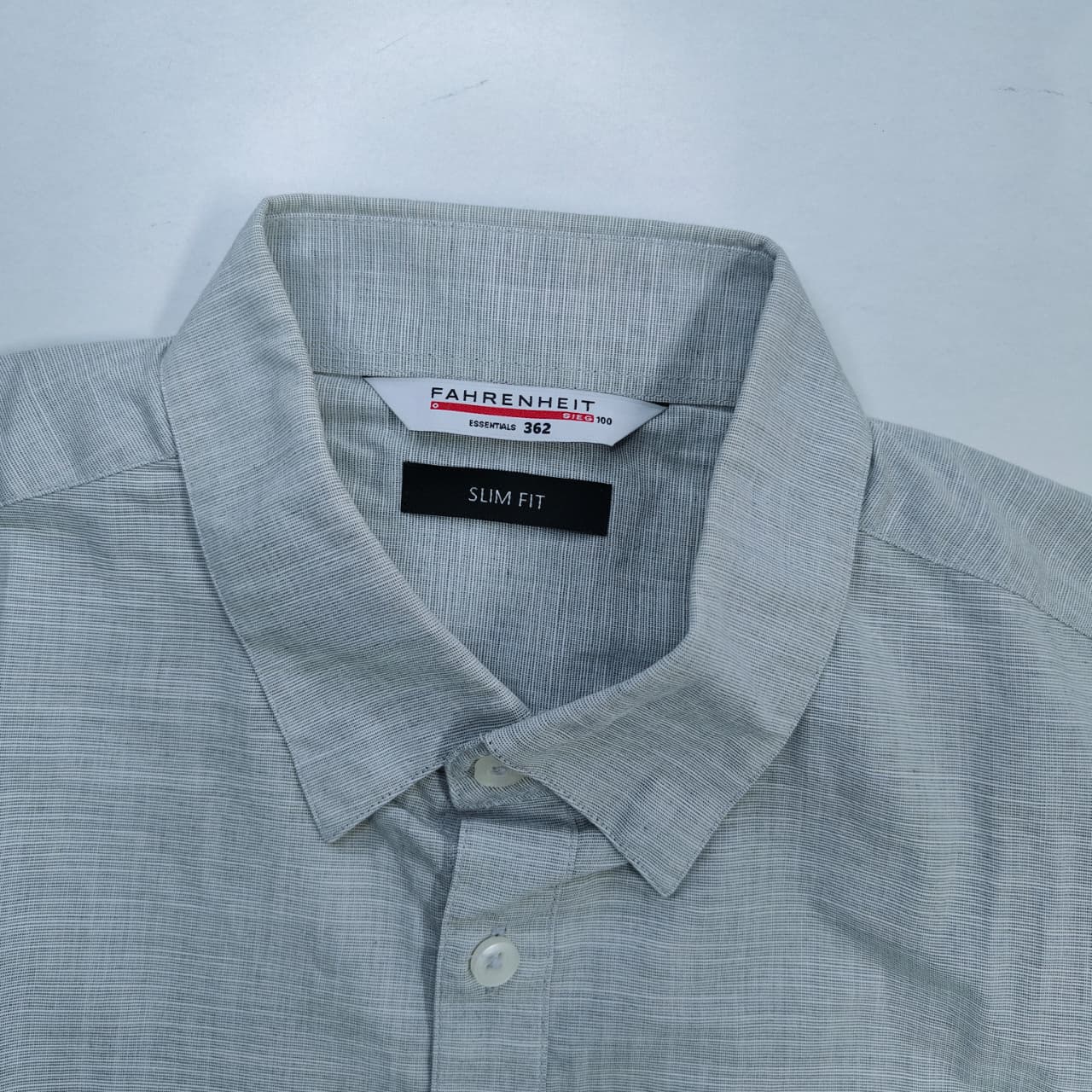 Men's Shirt - Light Grey (M)