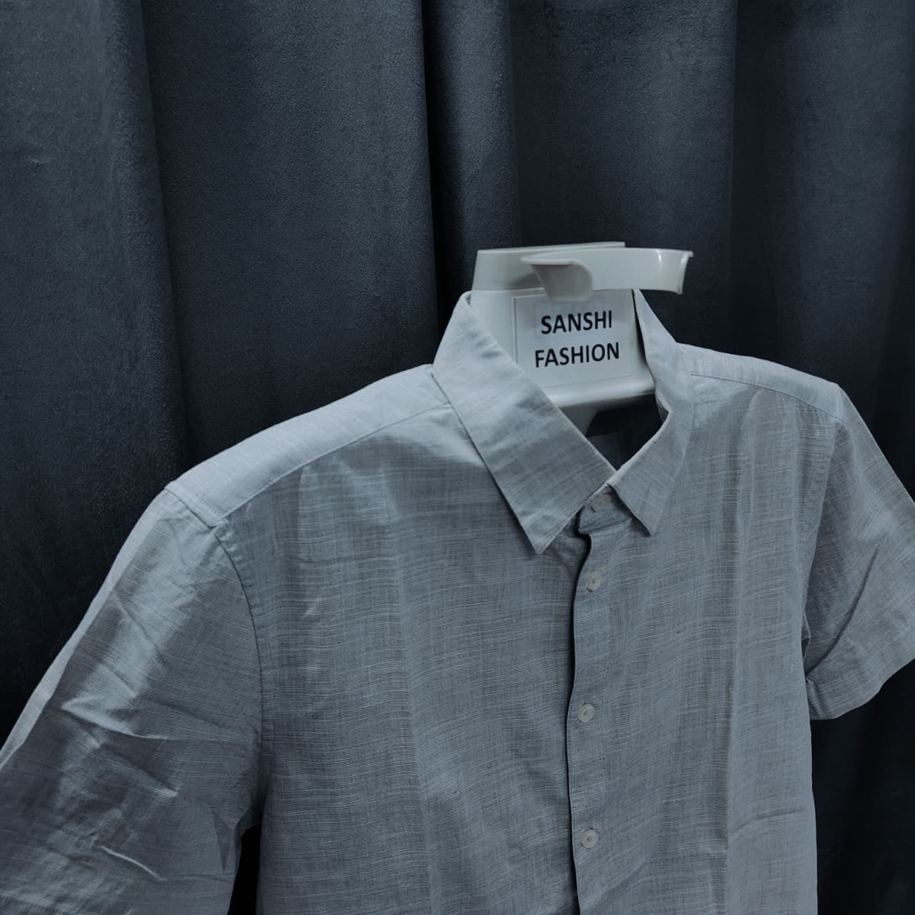Men's Shirt - Light Grey (M)