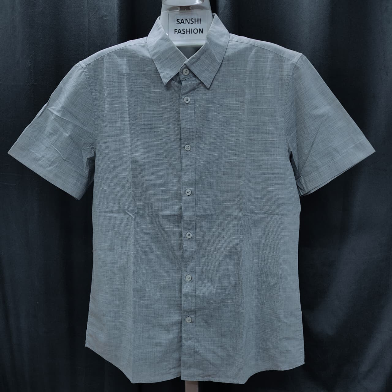 Men's Shirt - Light Grey (M)