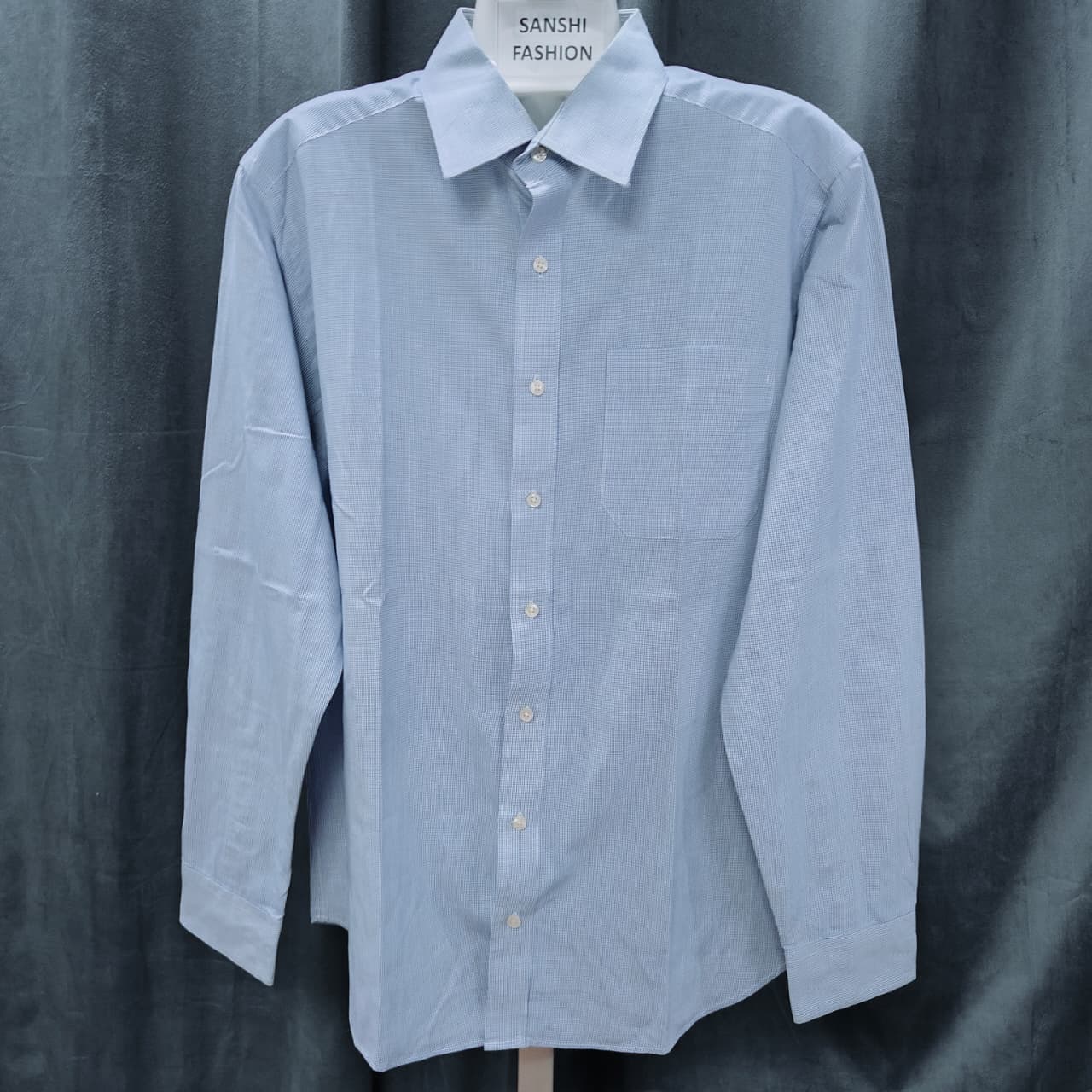CANDA Men's Shirt - Sky Blue (XXL)