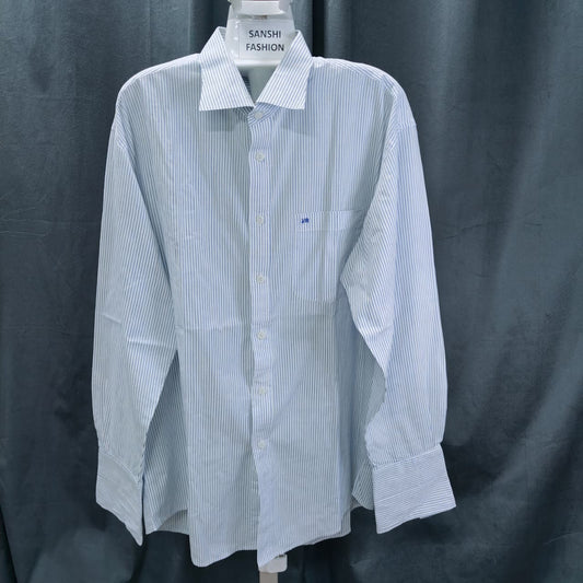 Men's Shirt - Sky Blue Stripe (4XL)