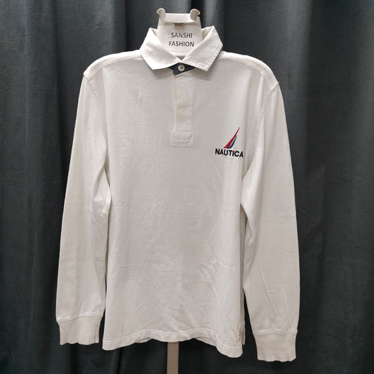 Nautica Men's Shirt - White (XL)