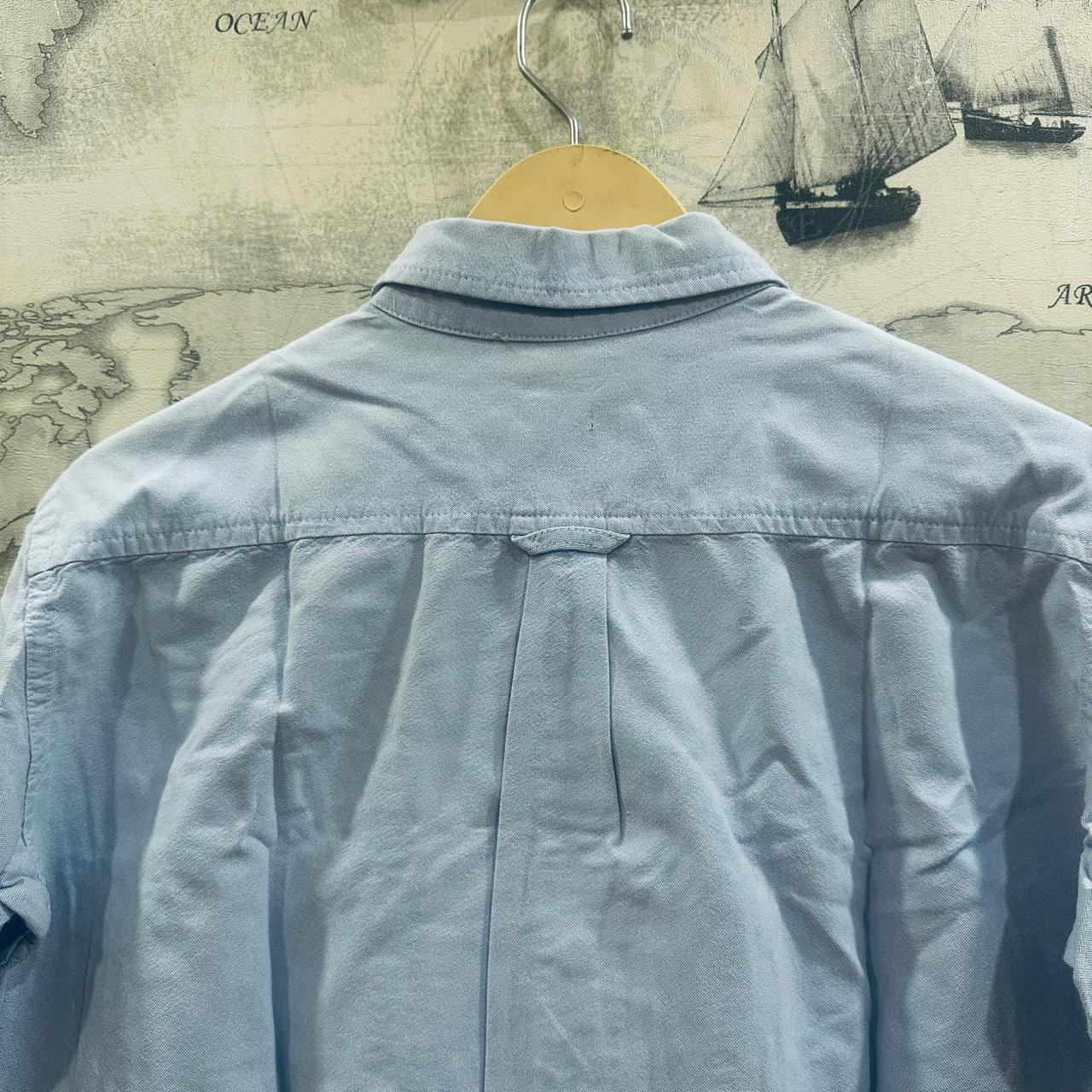 Havehad Men's Korean Shirt - Light Blue (M)