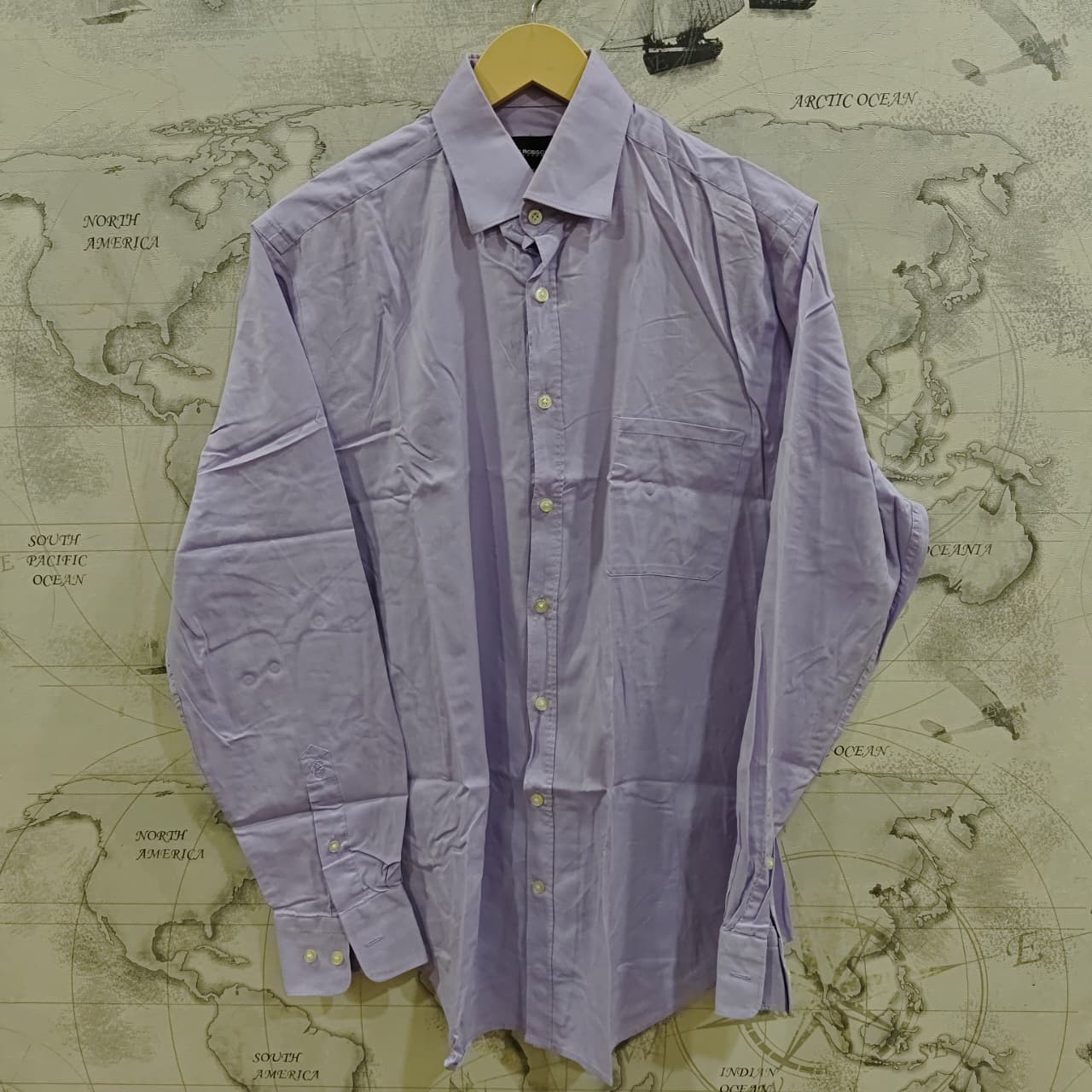 Roy Robson Men's Shirt - Lavender (M)