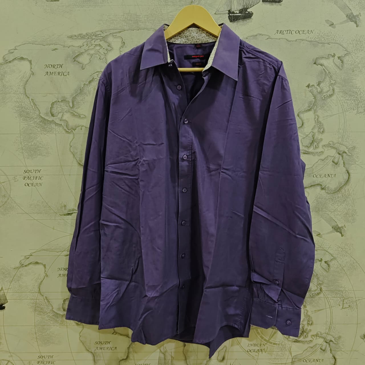 Manguun Men's Shirt - Indigo (XXL)