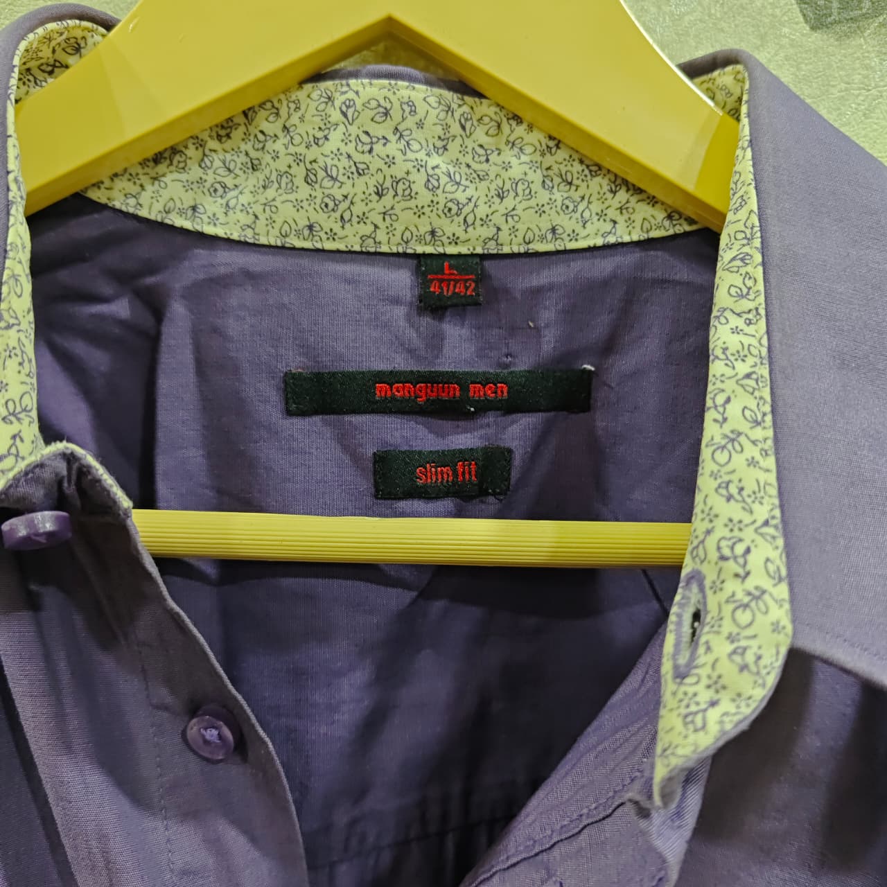 Manguun Men's Shirt - Indigo (XXL)