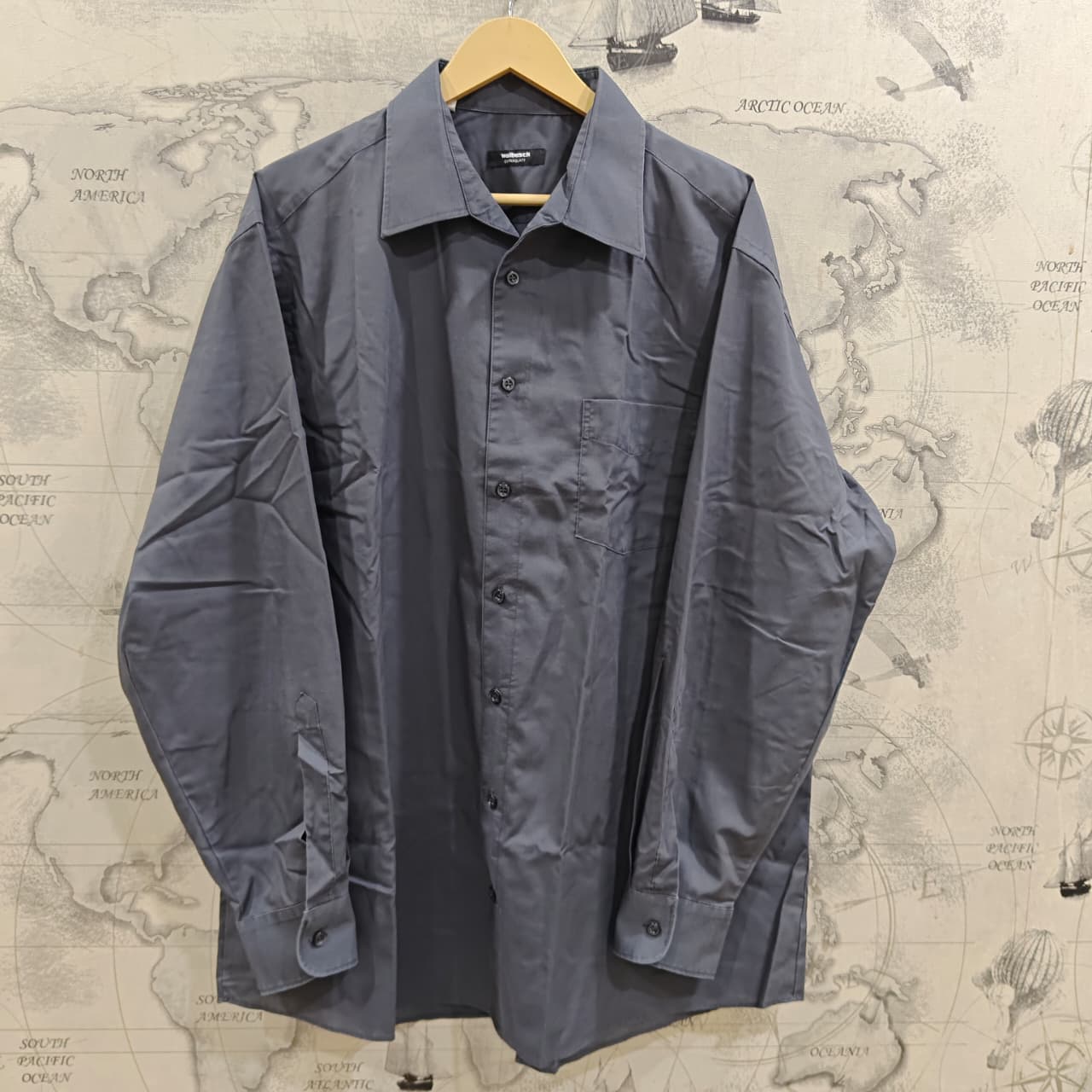 Walbusch Men's Shirt - Grey (4XL)