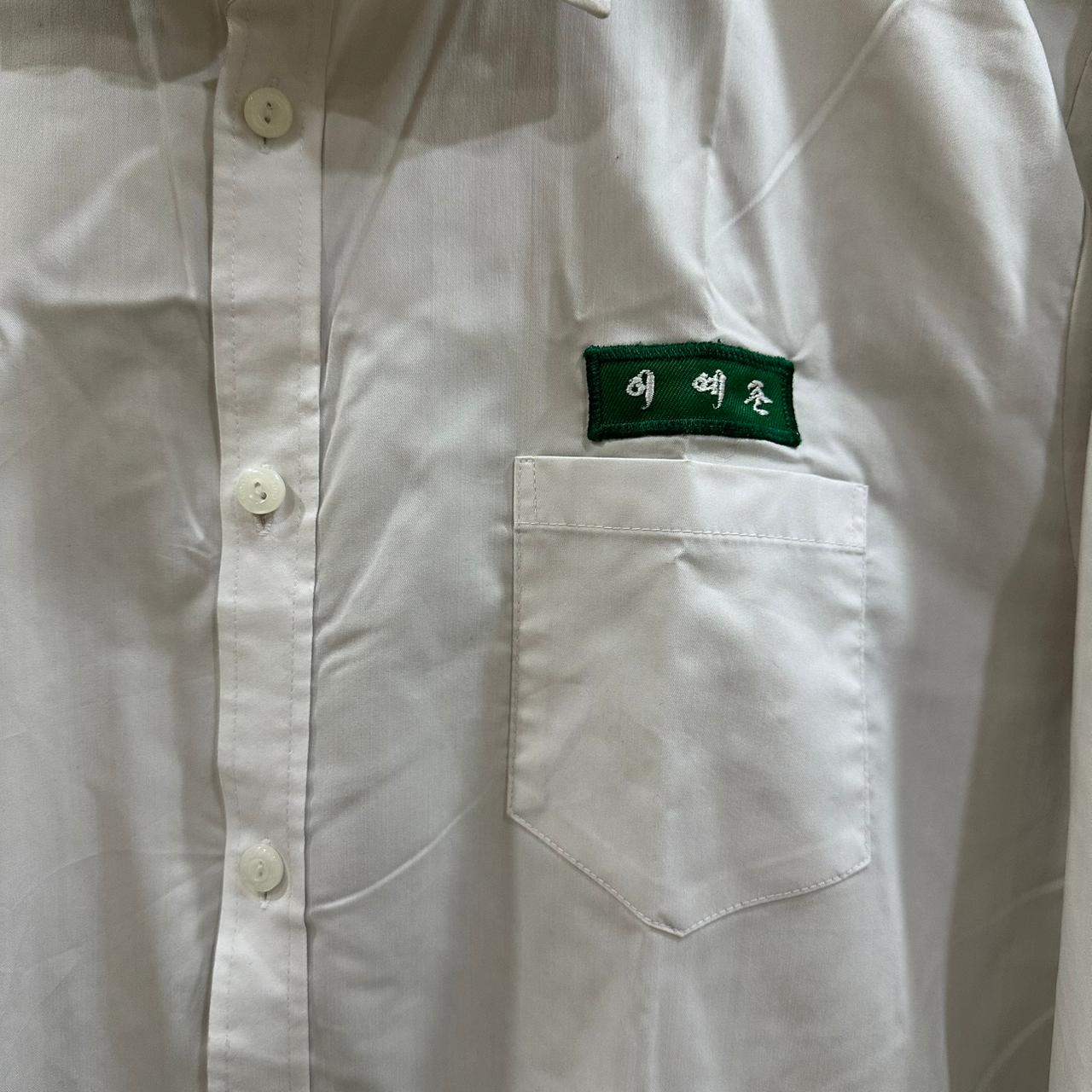 Smart Men's Korean Shirt - White (M)