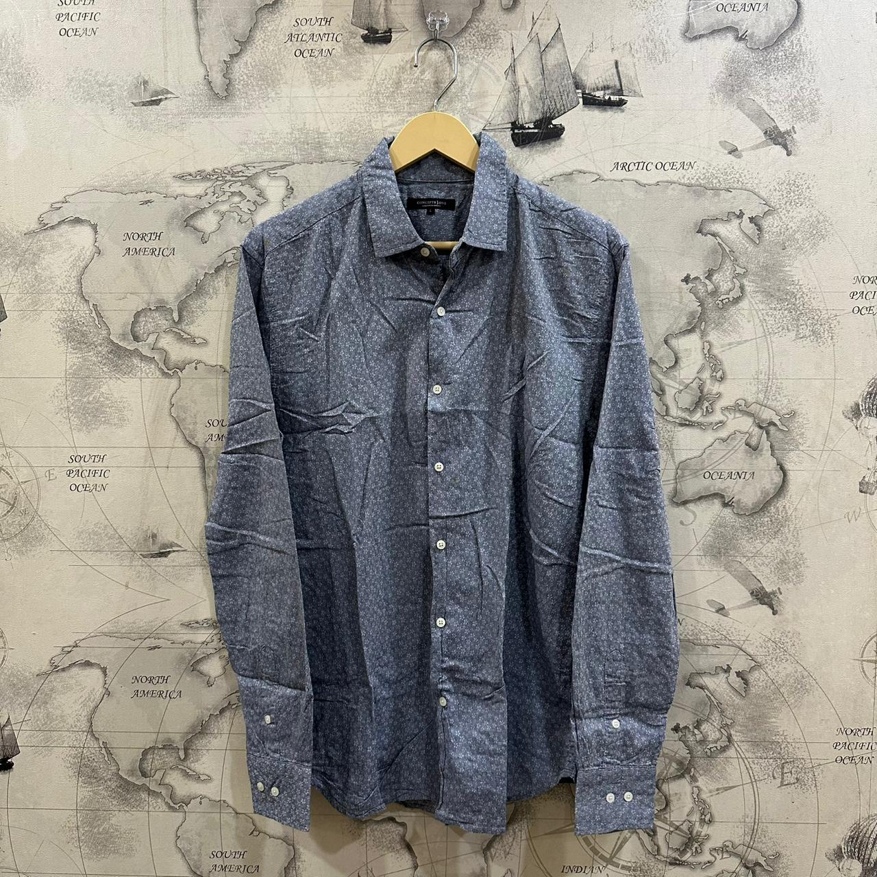 Men's Shirt - Blue (XS)