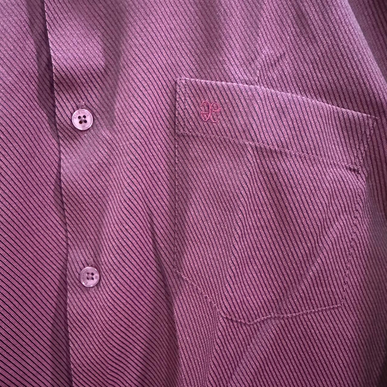 Elégance Paris Men's Shirt - Maroon (S)