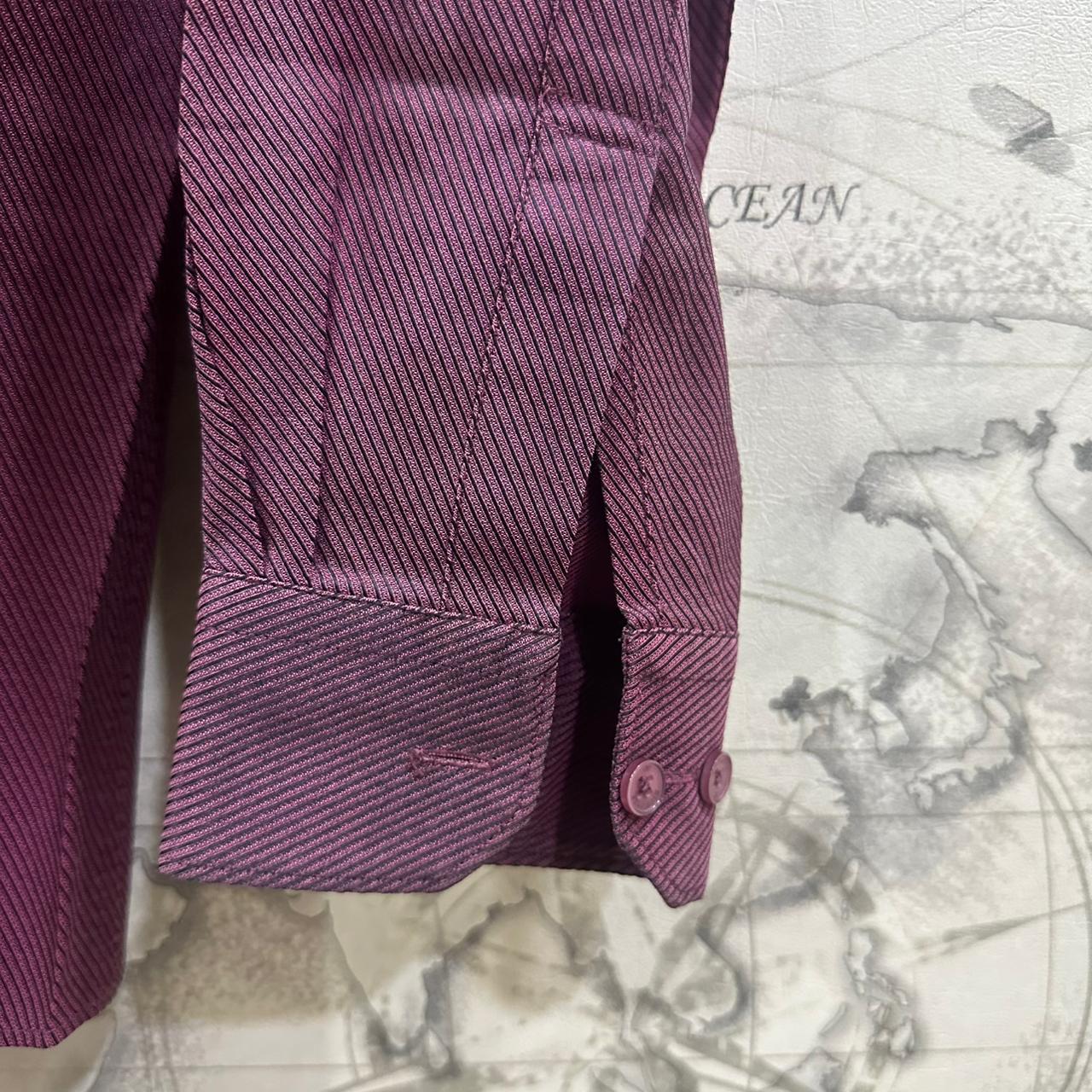 Elégance Paris Men's Shirt - Maroon (S)
