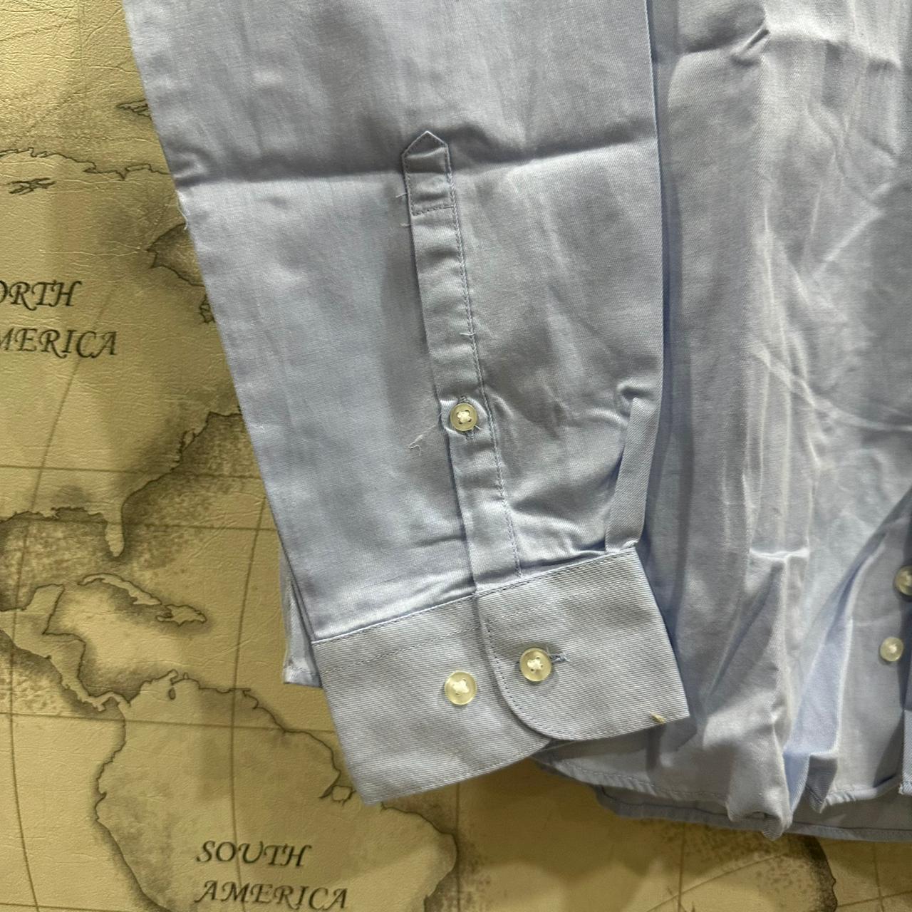 CANDA Men's Shirt - Sky Blue (L)