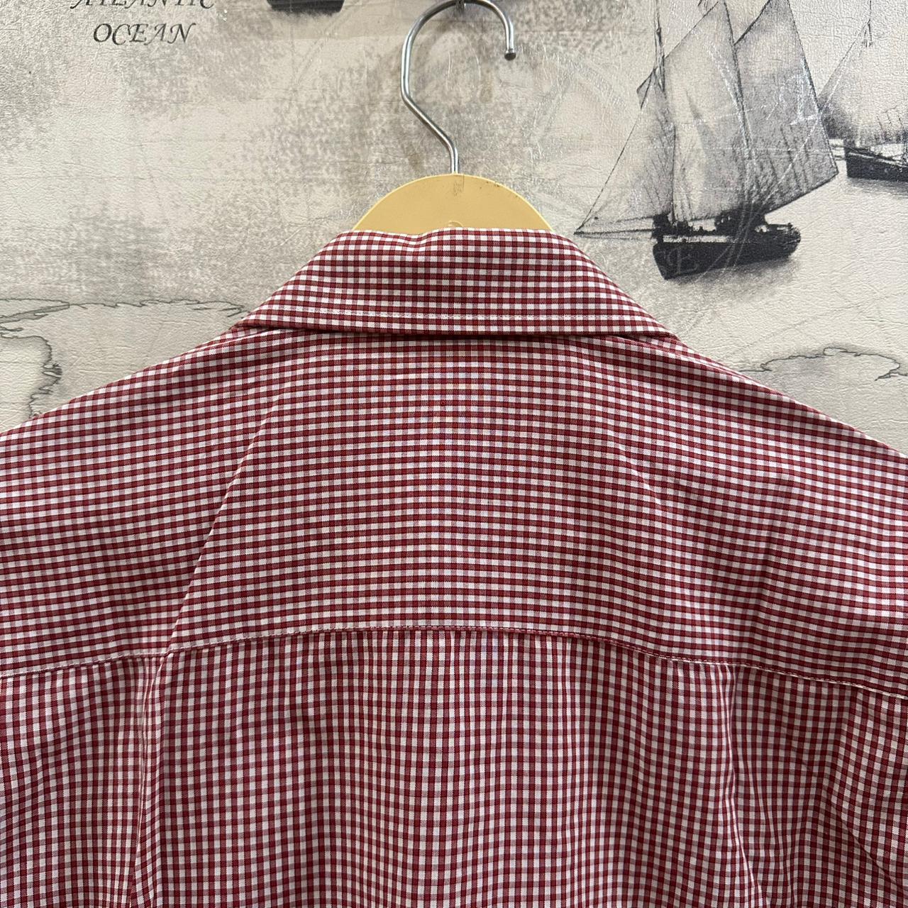 Cedarwood State(by Primark) Men's Shirt - Red & Pink Checkered (M)