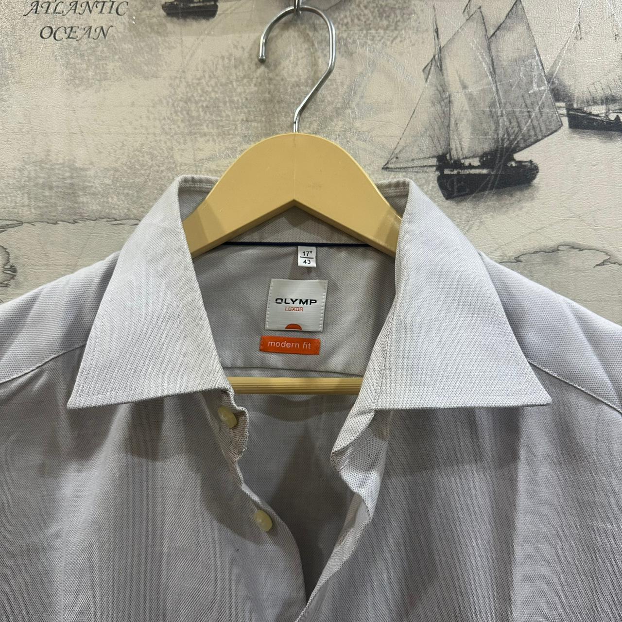 Olymp Men's Shirt - Light Grey (XL)