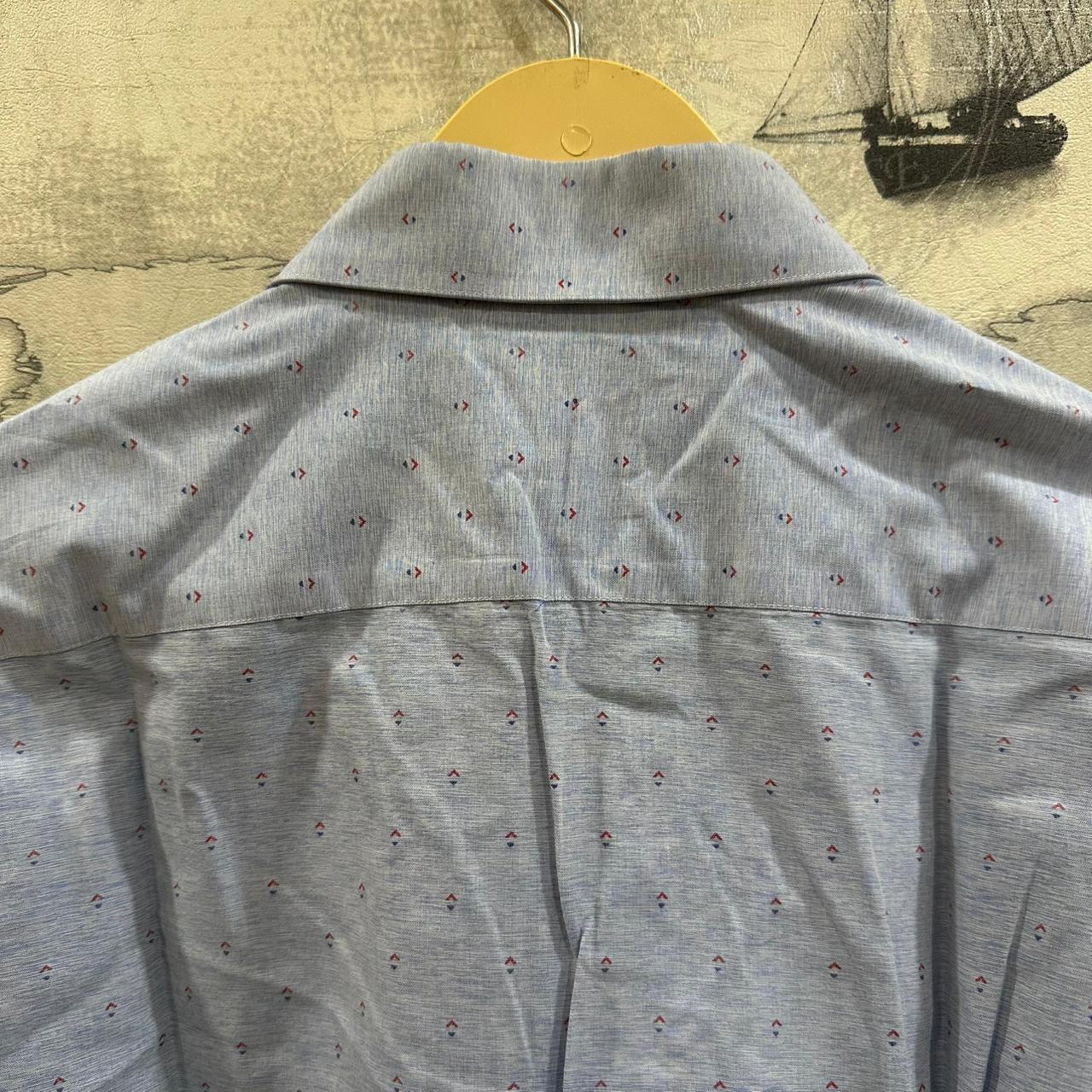 YEZAC Men's Korean Shirt - Sky Blue (M)