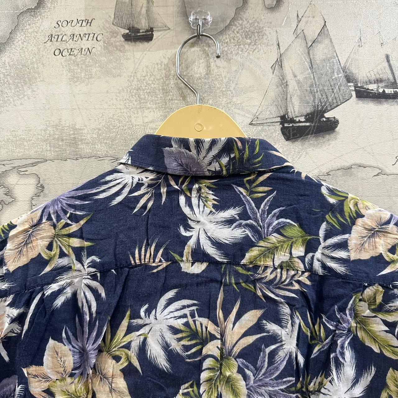 Parkland Men's Korean Shirt - Navy Blue (S)