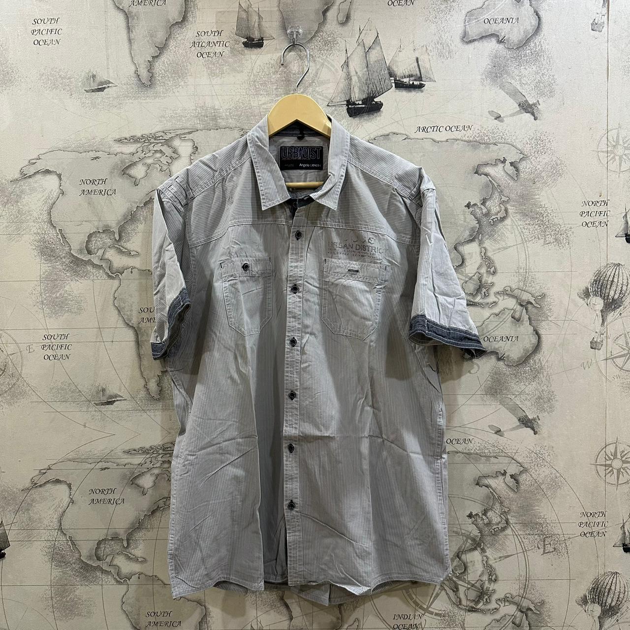 Angelo Litrico (by CANDA) Men's Shirt - Grey (XL)
