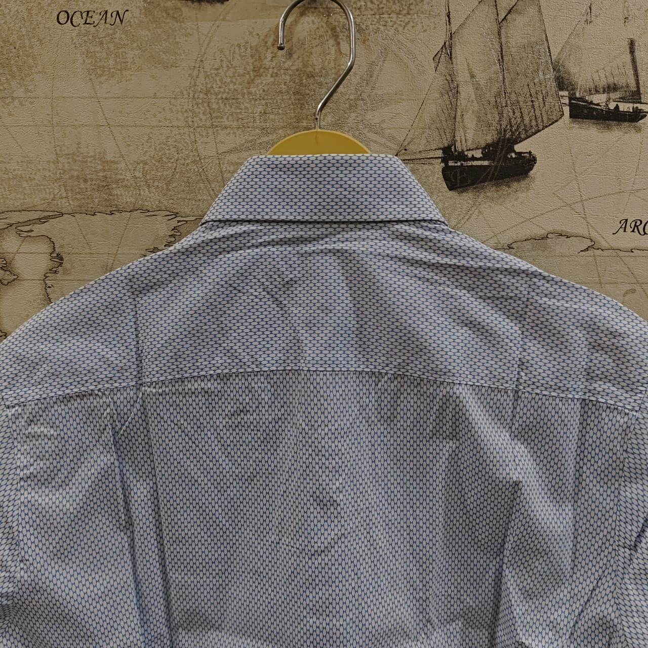 OLYMP Men's Shirt - Light Blue (L)
