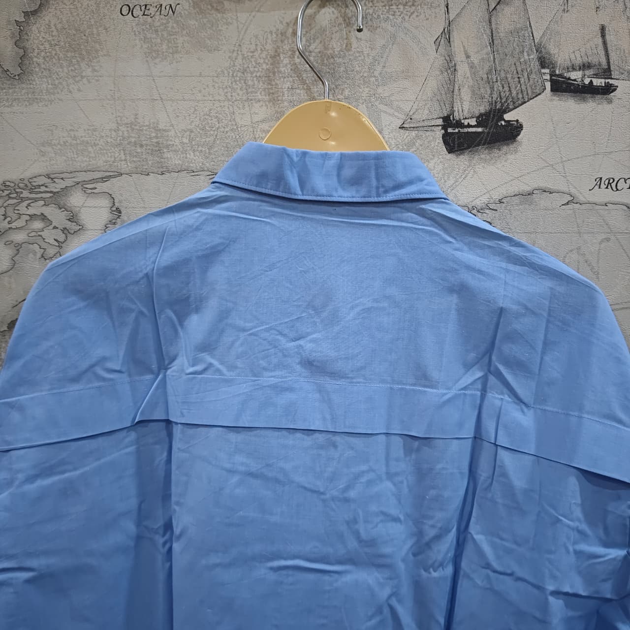 Men's Shirt - Sky Blue (5XL)
