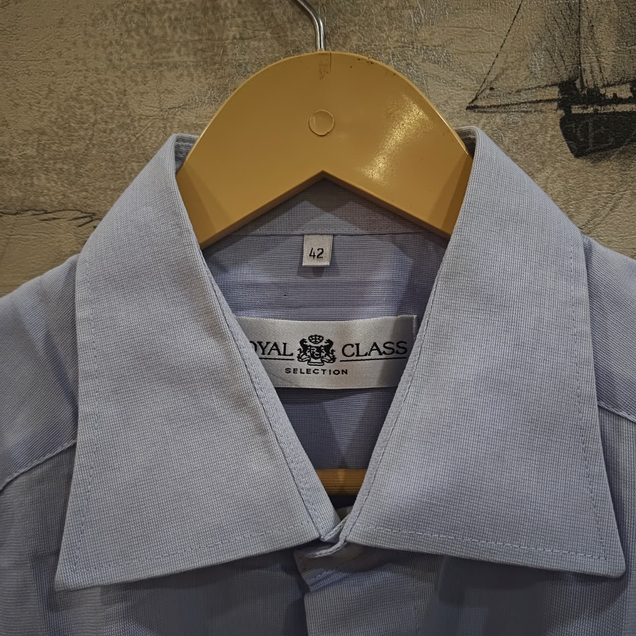 Royal Class Men's Shirt - Sky Blue (3XL)