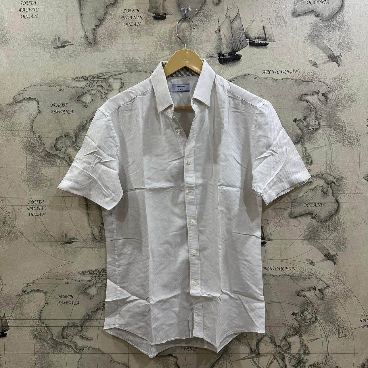 Renoma Paris Men’s Shirt - White (S)