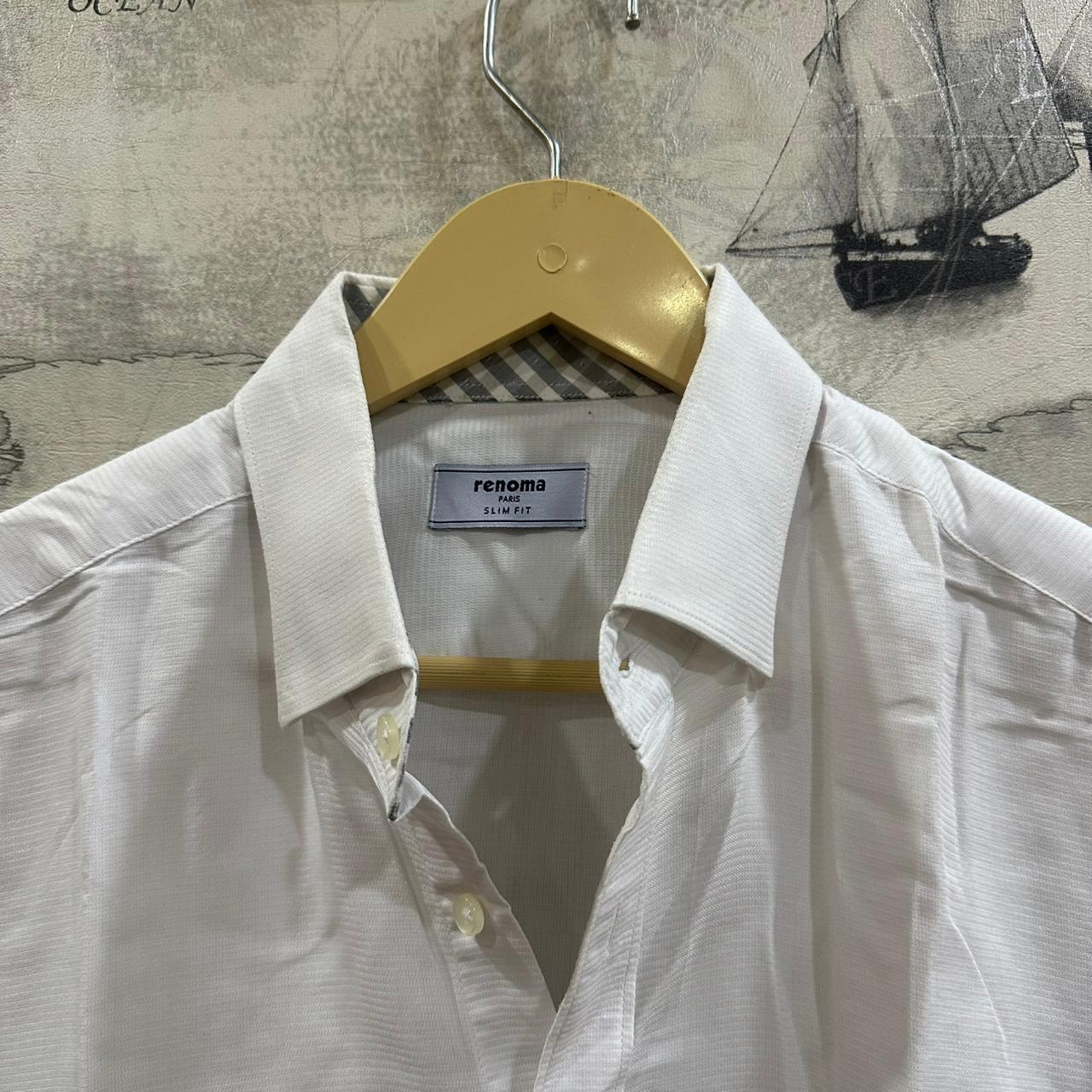 Renoma Paris Men’s Shirt - White (S)