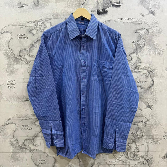 Men's Shirt - Blue (M)
