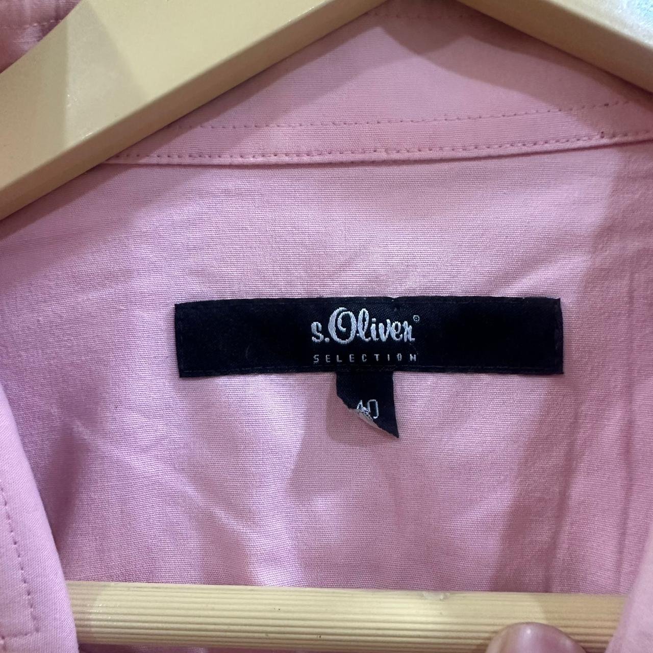 s.Oliver Men's Shirt - Pink (M)