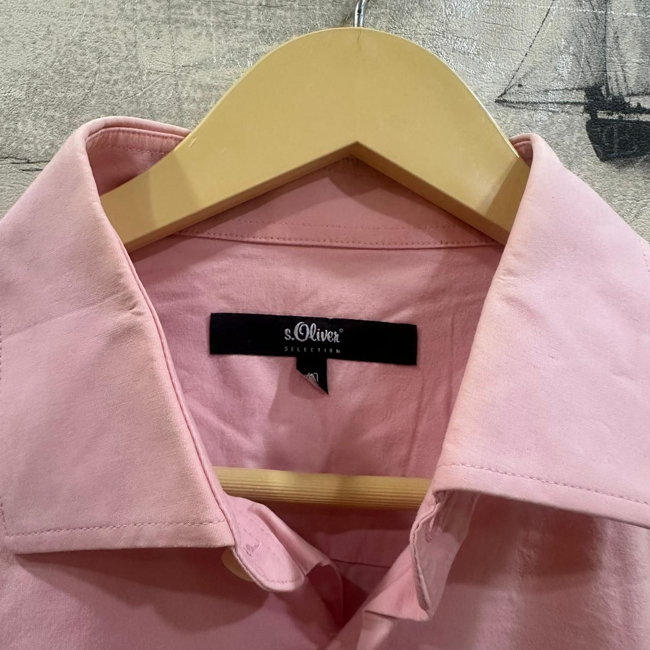s.Oliver Men's Shirt - Pink (M)