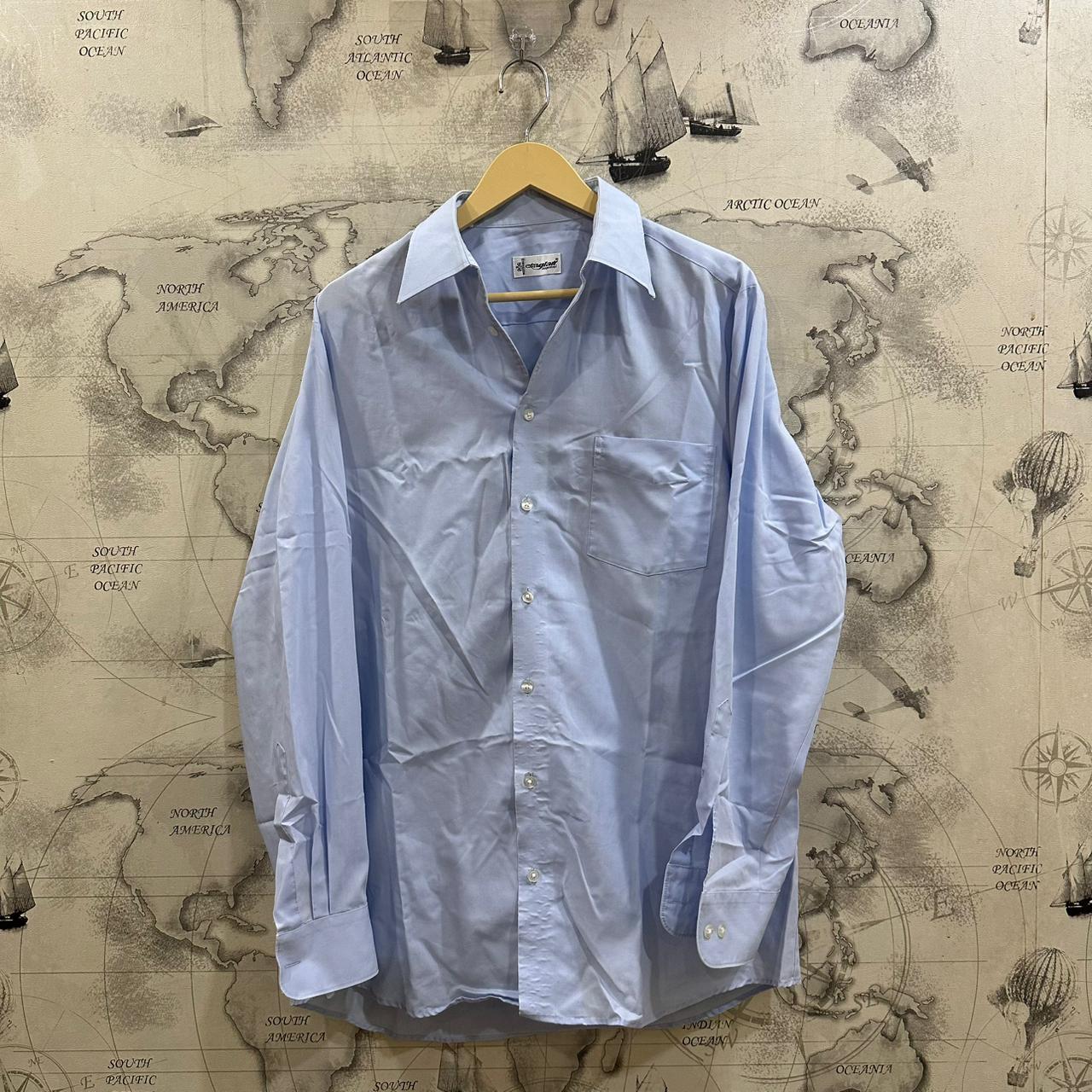 Walbusch Men's Shirt - Sky Blue (M)