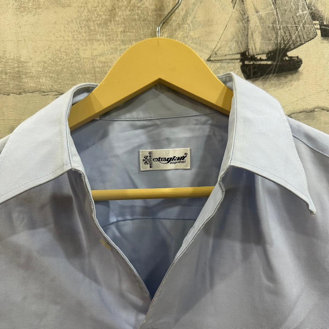 Walbusch Men's Shirt - Sky Blue (M)