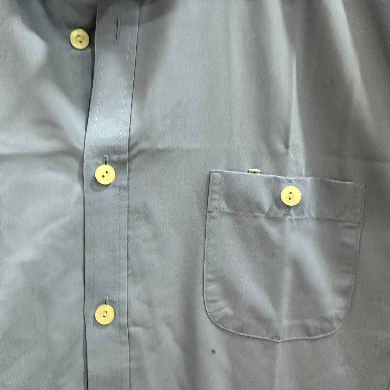Men's Korean Shirt - Dark Sky Blue (2XS)