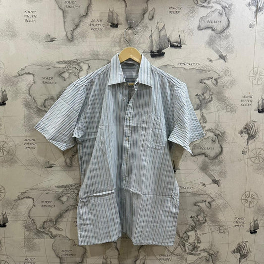 Men's Shirt - Multicolor Striped (L)