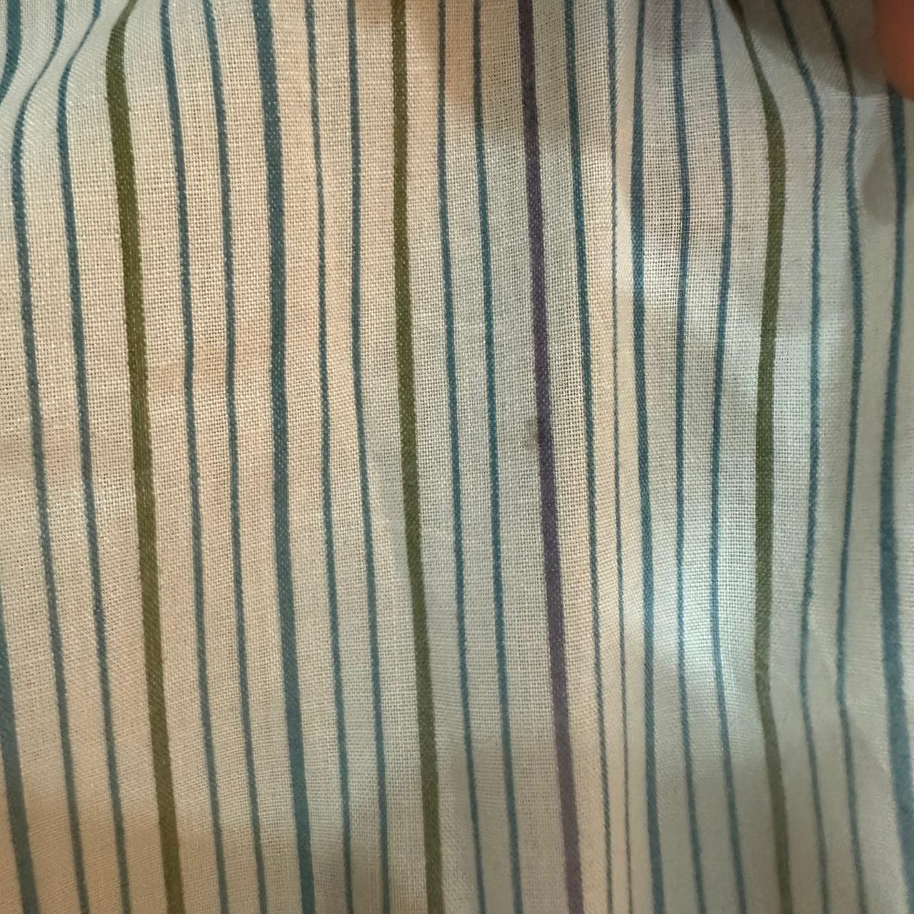 Men's Shirt - Multicolor Striped (L)