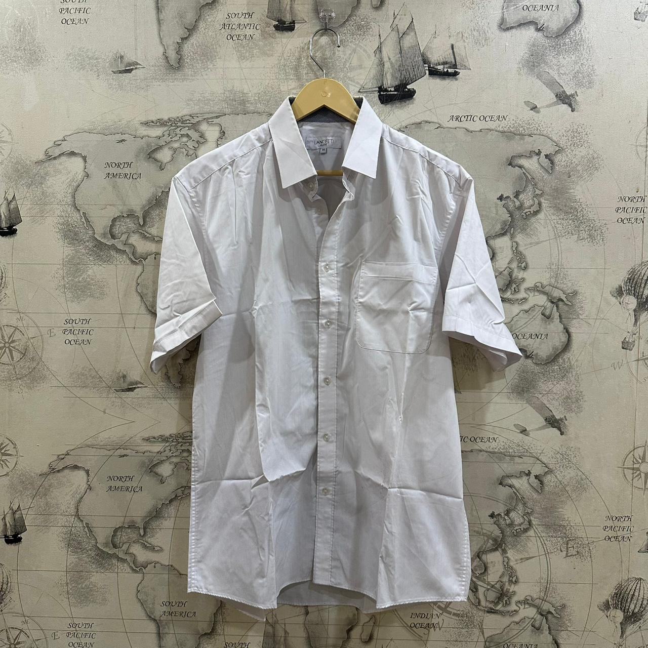 Lancetti Milano Men's Shirt - White (XXL)